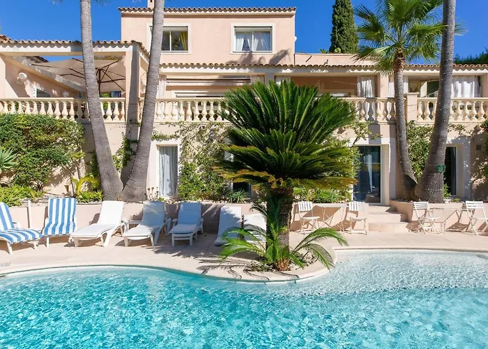 Juan Les Pins Near Cannes Beaches 18-20 Guests Villa Antibes