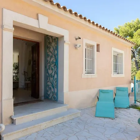 Villa Juan Les Pins Near Cannes Beaches 1820 Guests Antibes