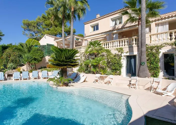 Villa Juan Les Pins Near Cannes Beaches 18-20 Guests *