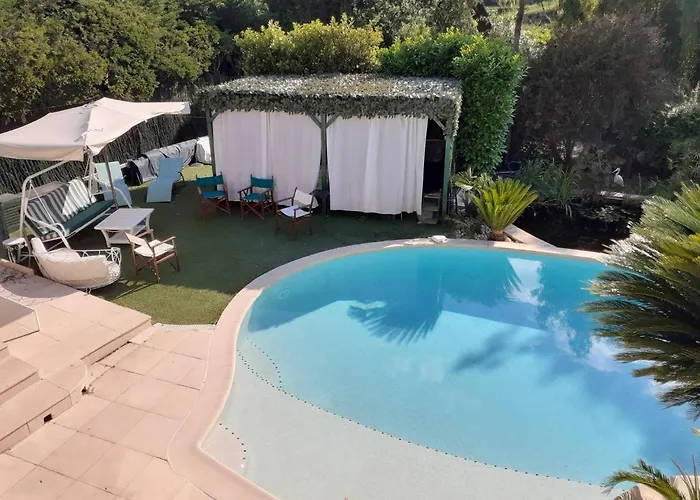 Villa Juan Les Pins Near Cannes Beaches 18-20 Guests